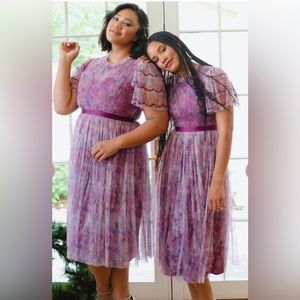 XXL Ivy City Co. Sugar Plum Fairy Midi Dress